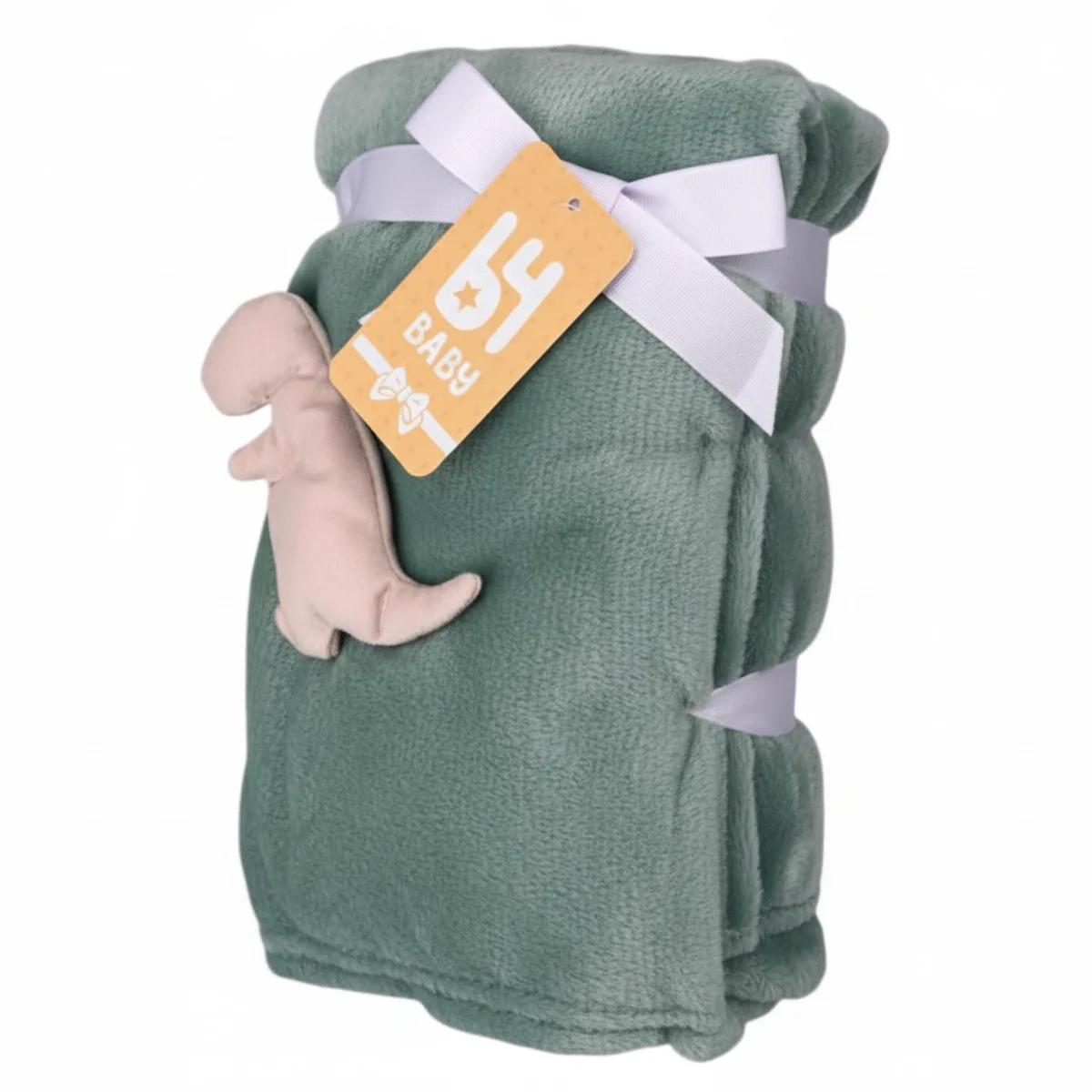 Cobija Con Diseño Dinosaurio B4 Baby |Verde - Image 2