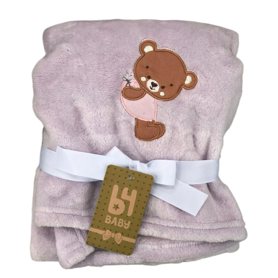Cobija Con Tierno Diseño | Osita B4 Baby