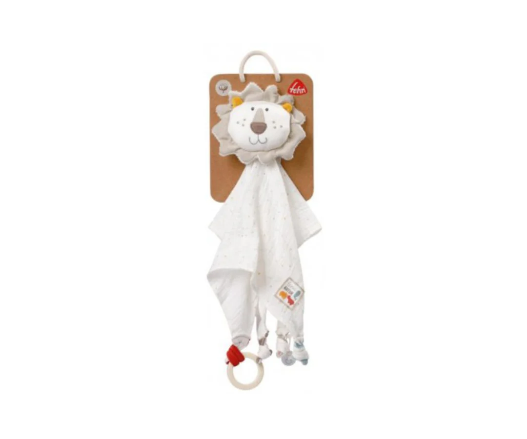 COBIJA DE SEGURIDAD LION NATURE BABY FEHN - Image 2