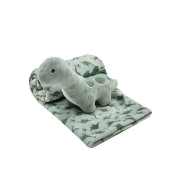 Cobija Franela Con Peluche | Dino - Mothers Choice - Image 2