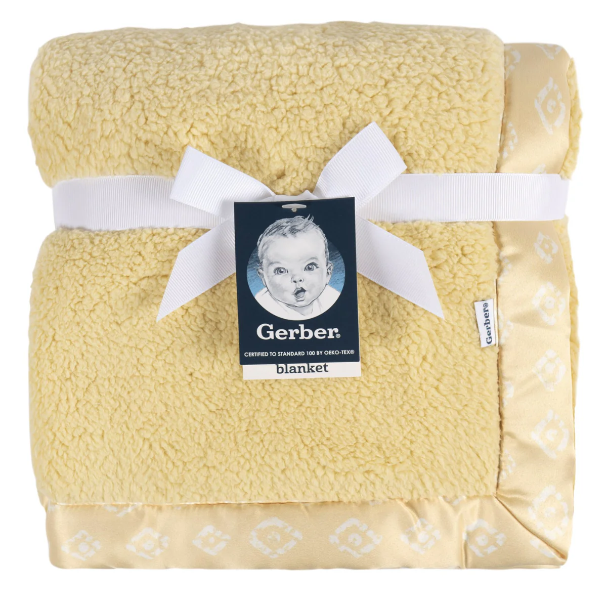 Cobija Plush Gerber | Neutro Amarillo - Image 3