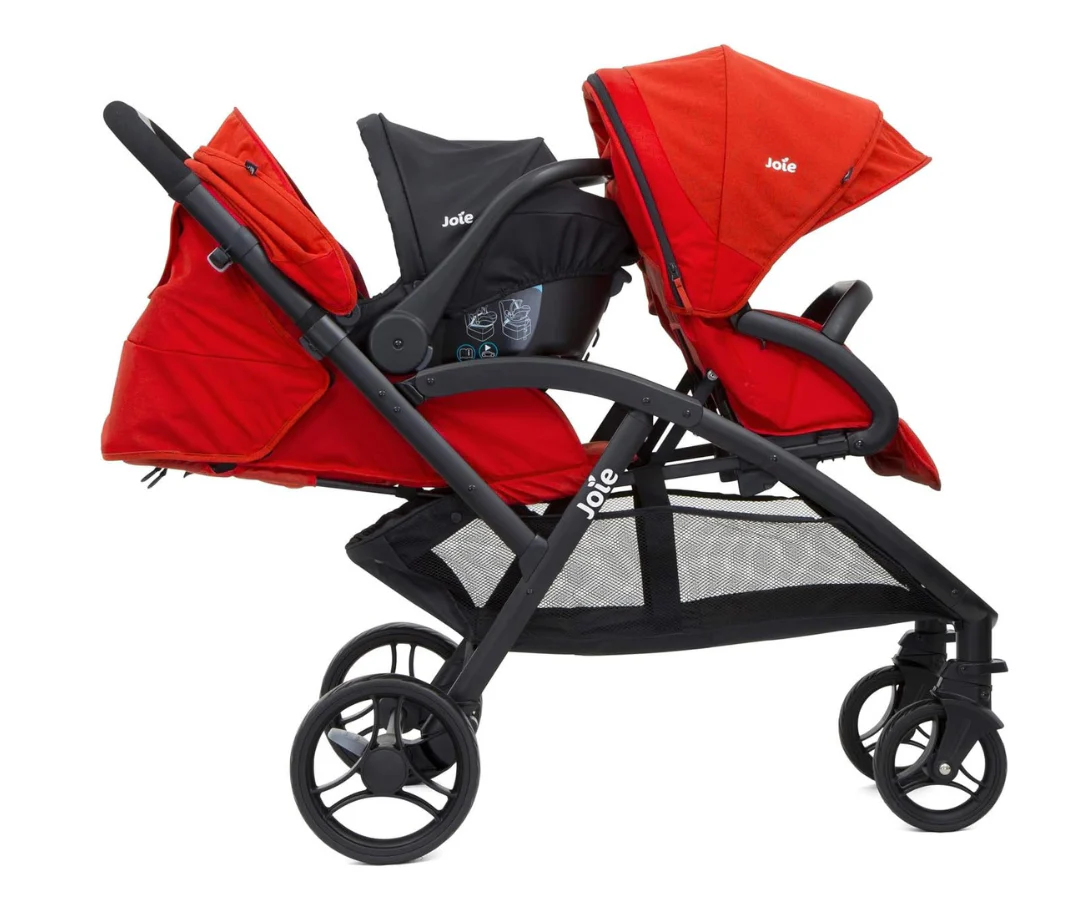 Coche 2 Bebes Evalite Duo Lychee Joie - Image 3