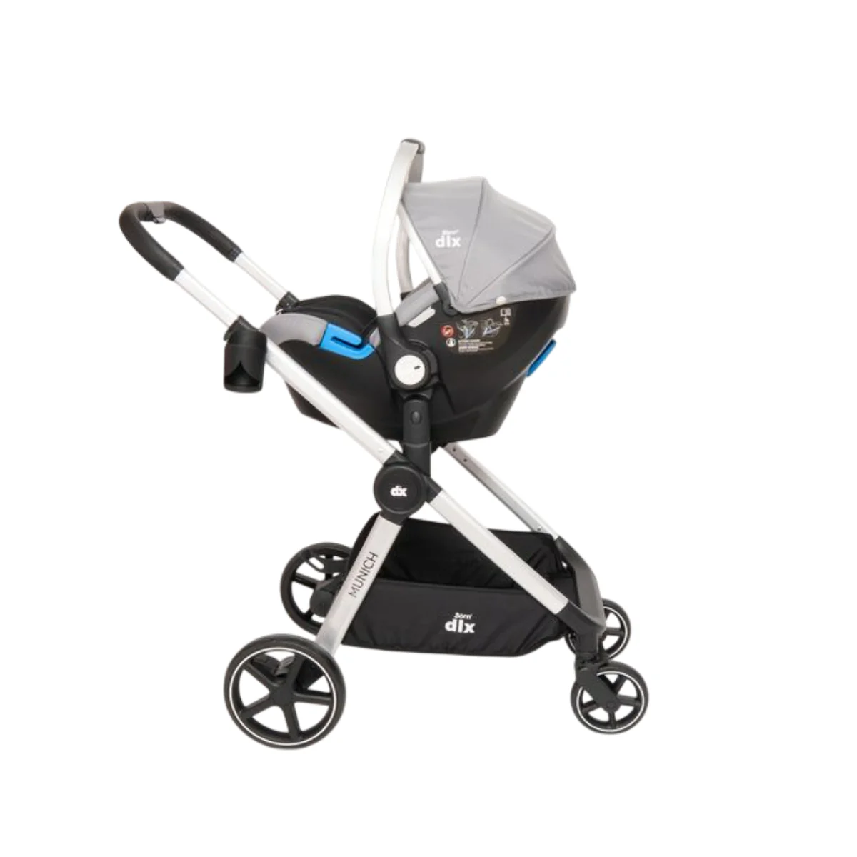 Coche 4 En 1 Munich | Gris Born - Image 7