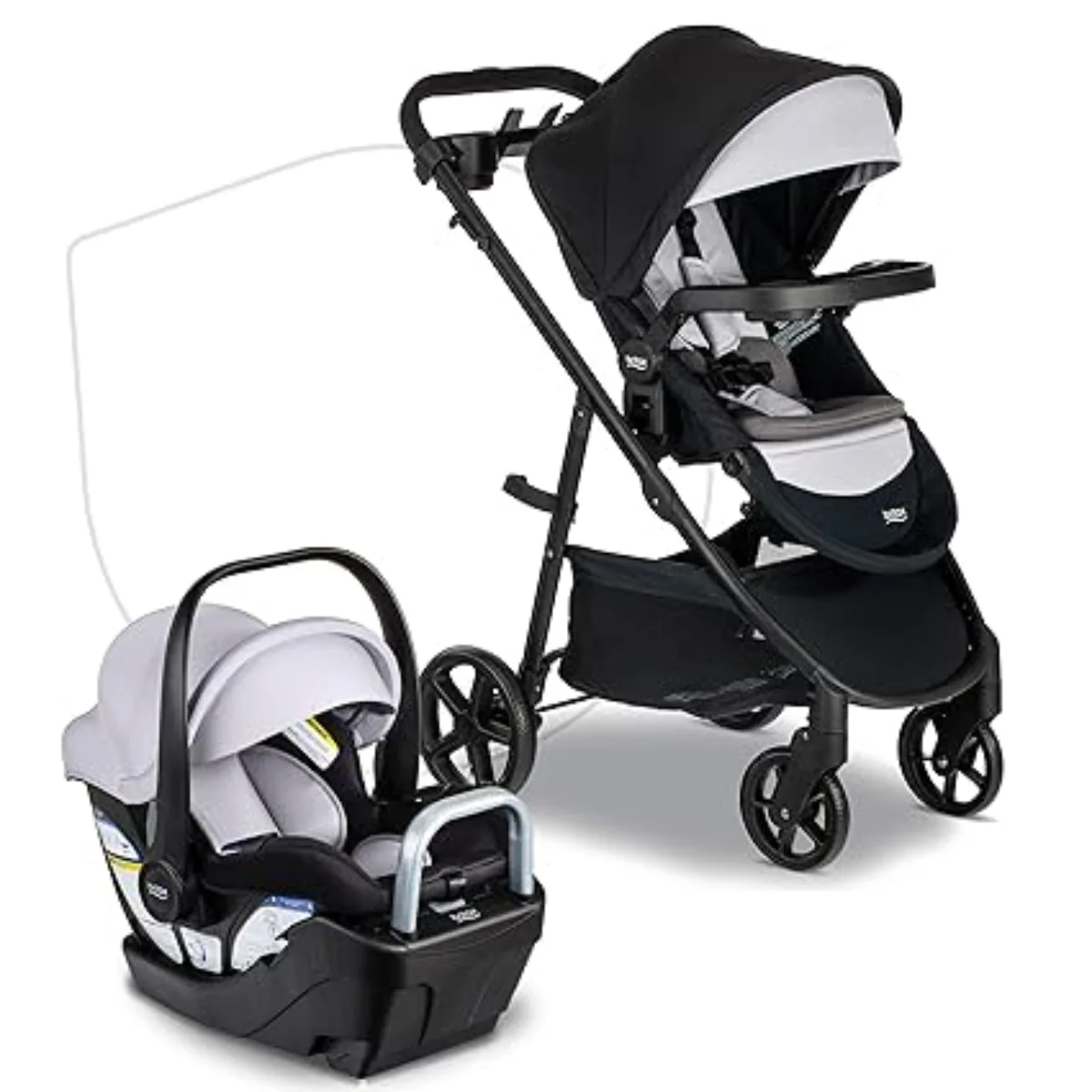 Coche 4 En 1 Willow Brooks Plus Glacier Onyx Britax - Image 2
