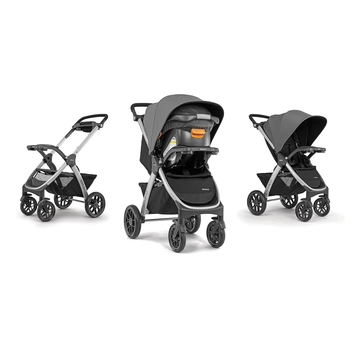 Coche Bravo Trio Travel System | Parker Chicco - Image 3