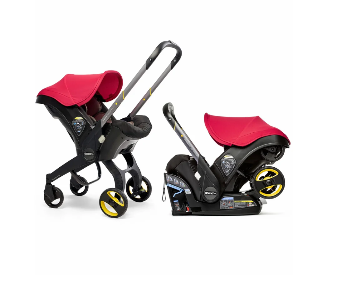 Coche Con Asiento De Auto Y Base Flame Doona