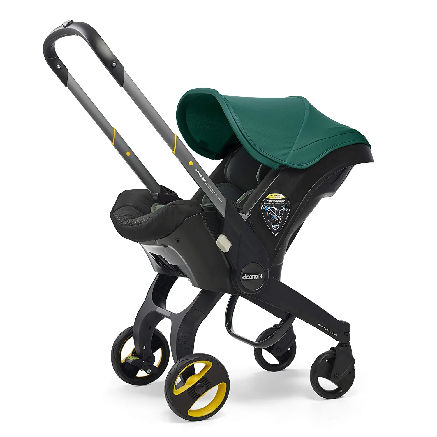 Coche Con Asiento De Auto Y Base Racing Doona