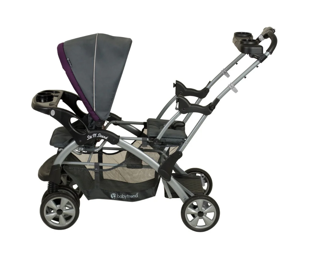 Coche doble asiento stand millennium orange - Image 3