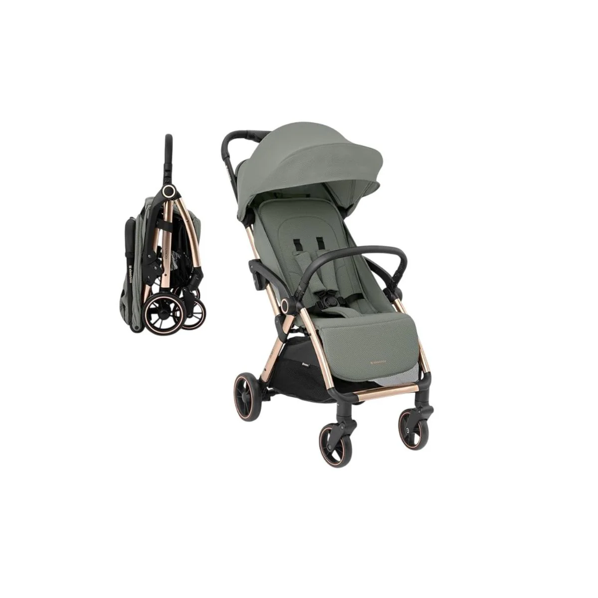 Coche Compacto Eden | Verde Kikkaboo - Image 2
