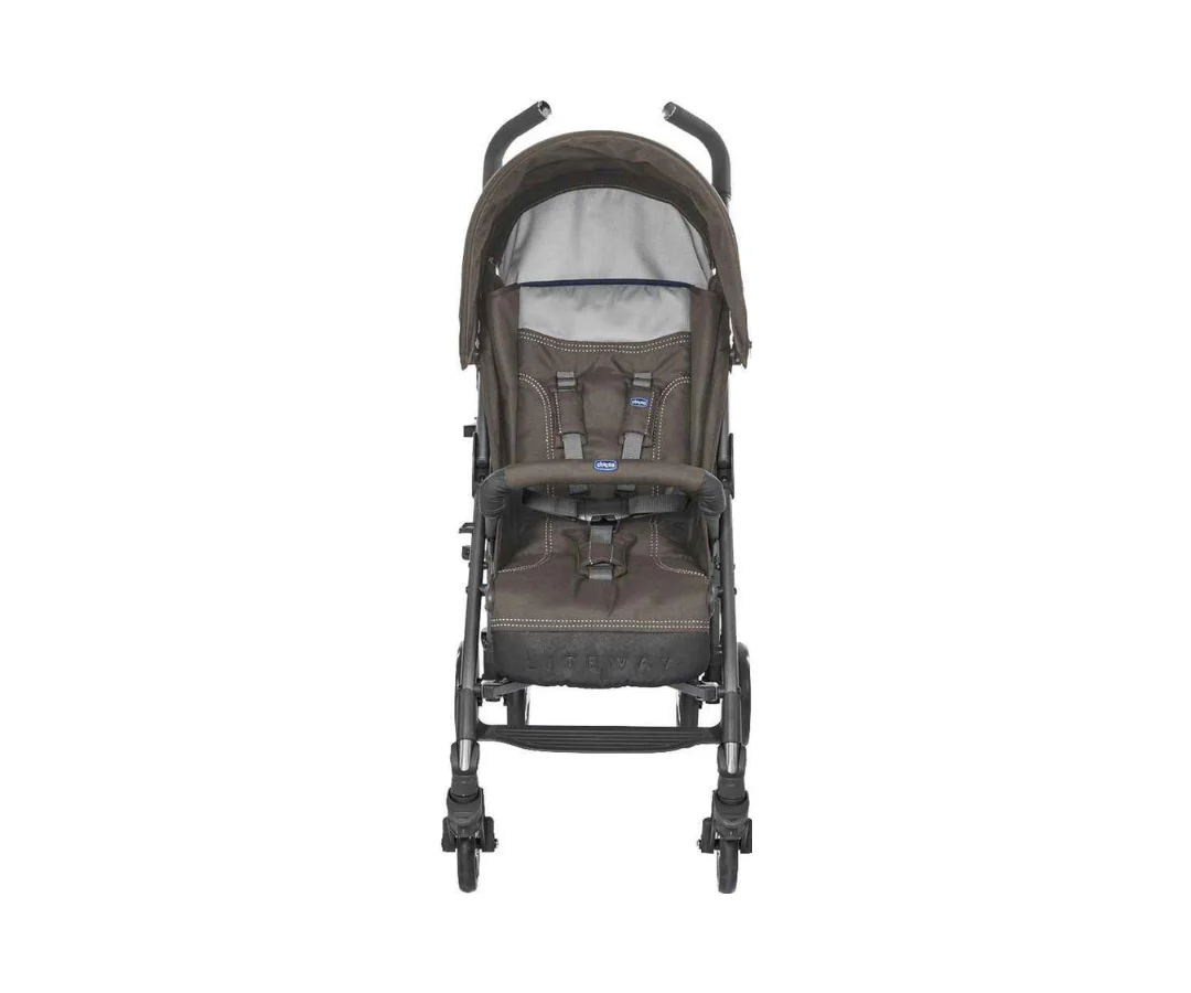 Coche Lite Way 3 Top Con Barra Dove Grey Chicco - Image 2