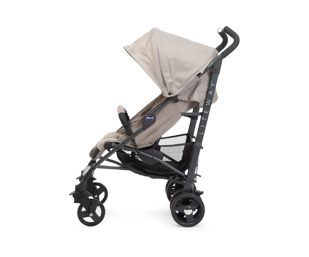 Coche Lite Way Básico Dark Beige Chicco - Image 3