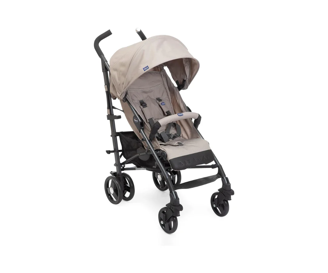 Coche Lite Way Básico Dark Beige Chicco - Image 6