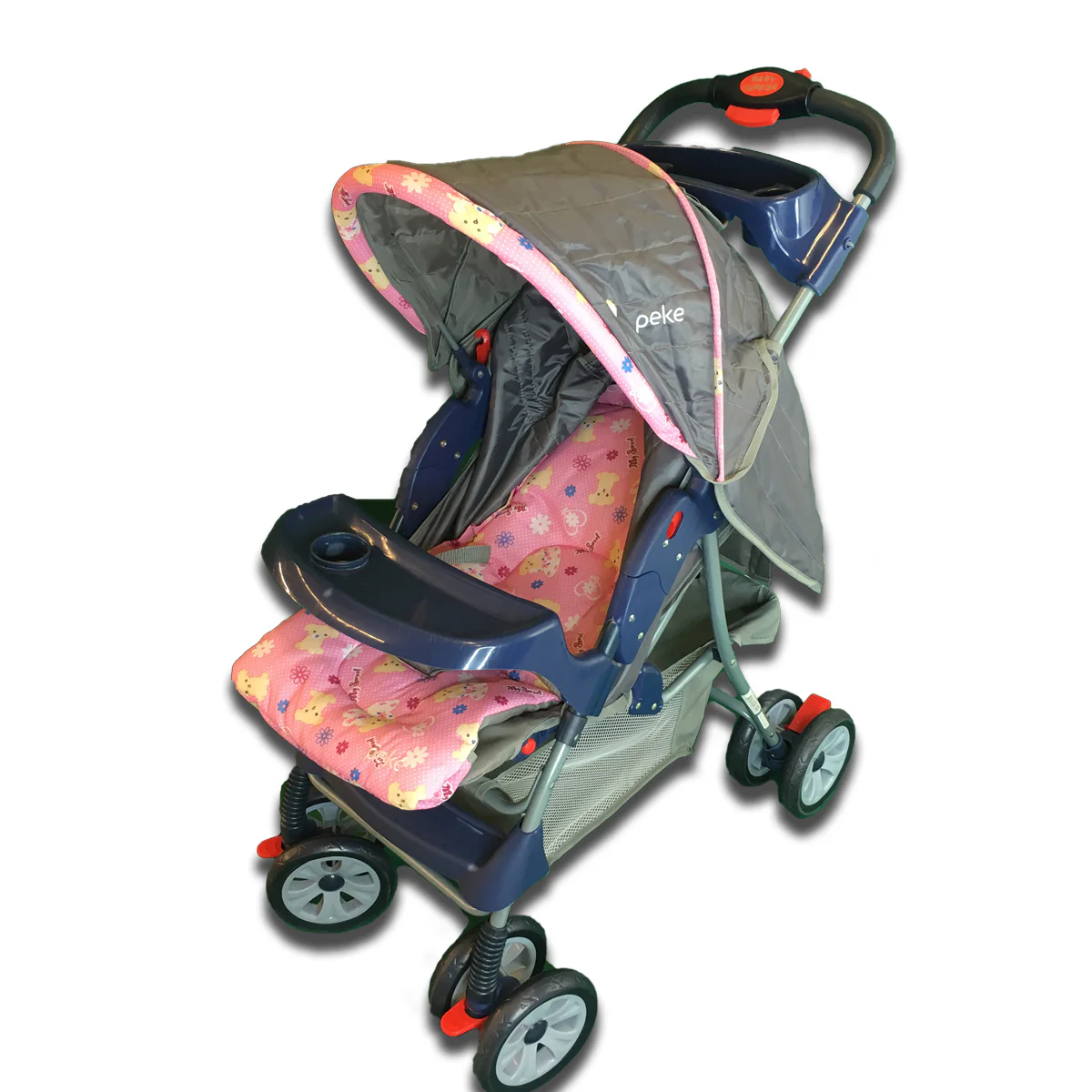Coche Bandeja Para Padres Niña Peke