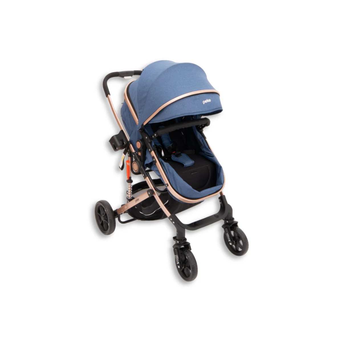 Coche Rainbow Europeo | Azul Peke - Image 3
