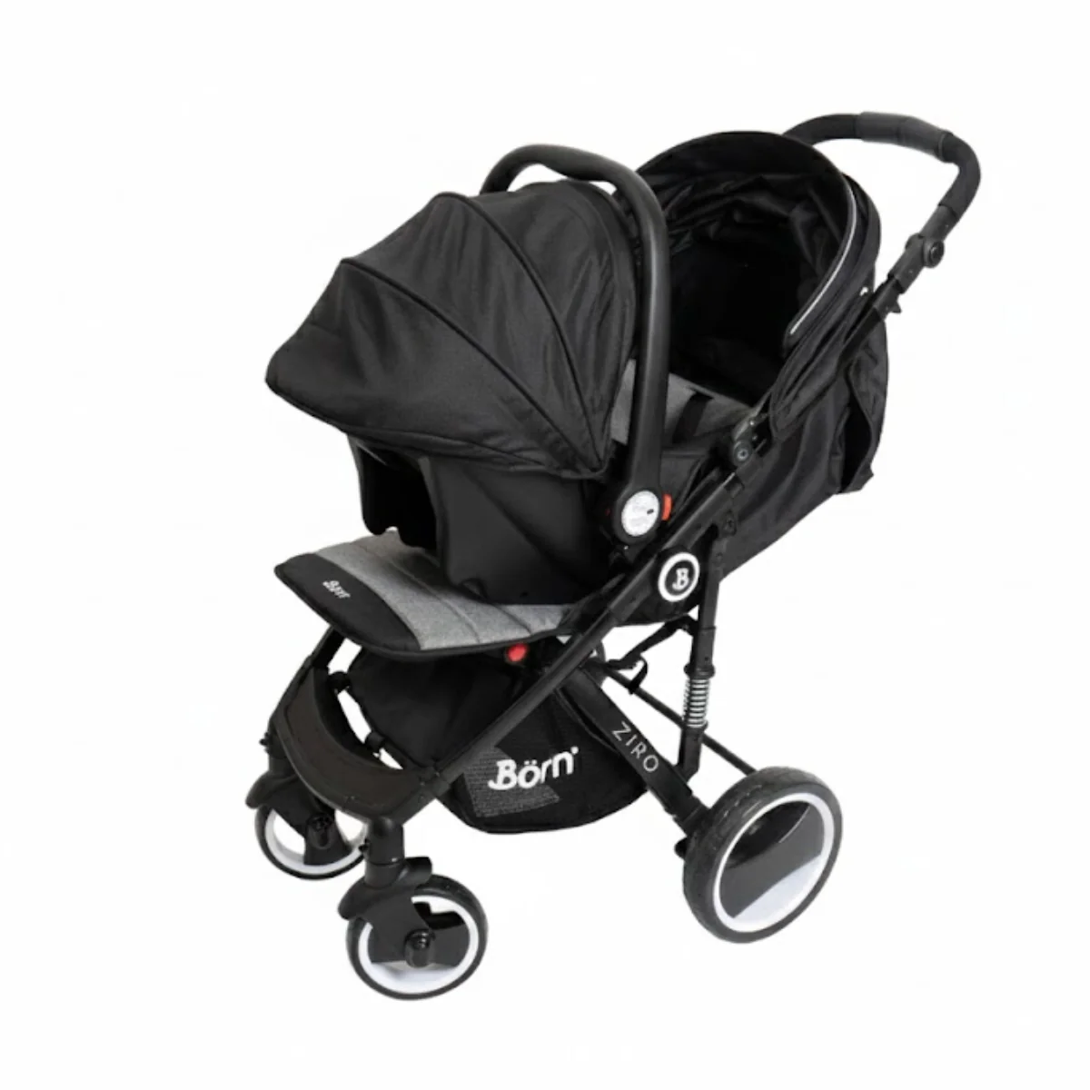 Coche Ziro Travel Sysytem 2.0 Black Born - Image 4