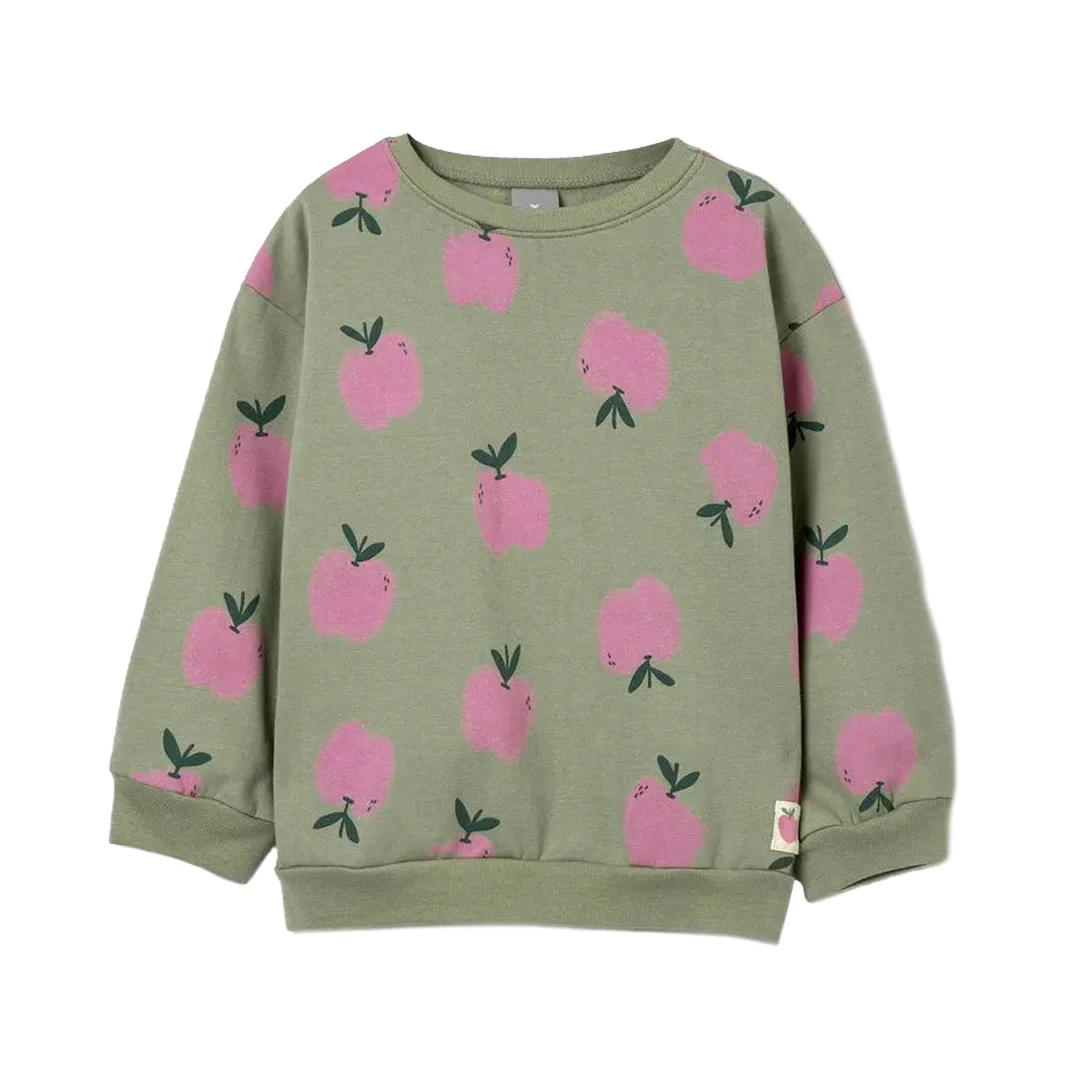 Conjunto de niña con sudadera de felpa - Image 2