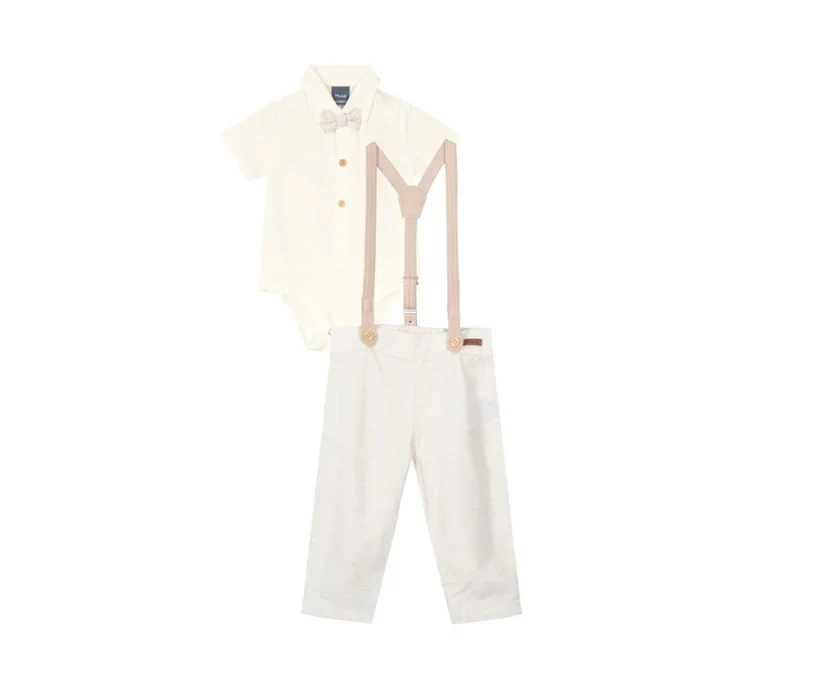 Conjunto Nenes Camisa Y Pantalón Mundi