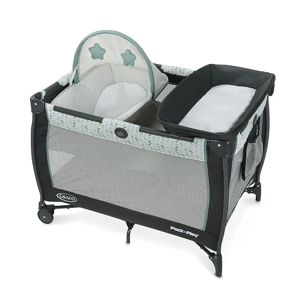 Corral Pack And Play Care Suite Bassinet Birch