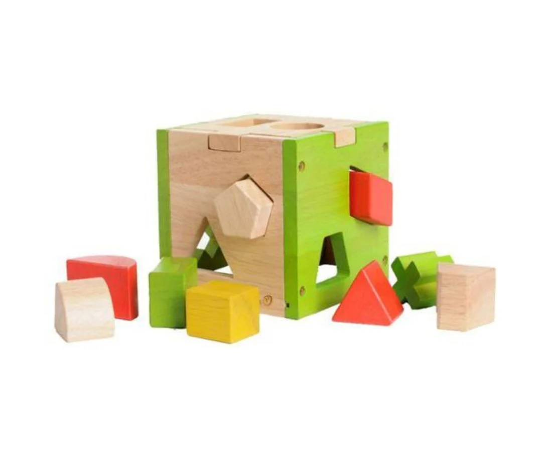 Cubo Clasificador De Formas Everearth - Image 2