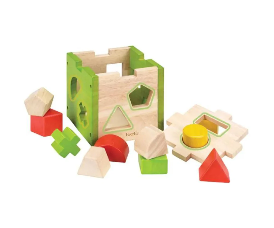 Cubo Clasificador De Formas Everearth - Image 3
