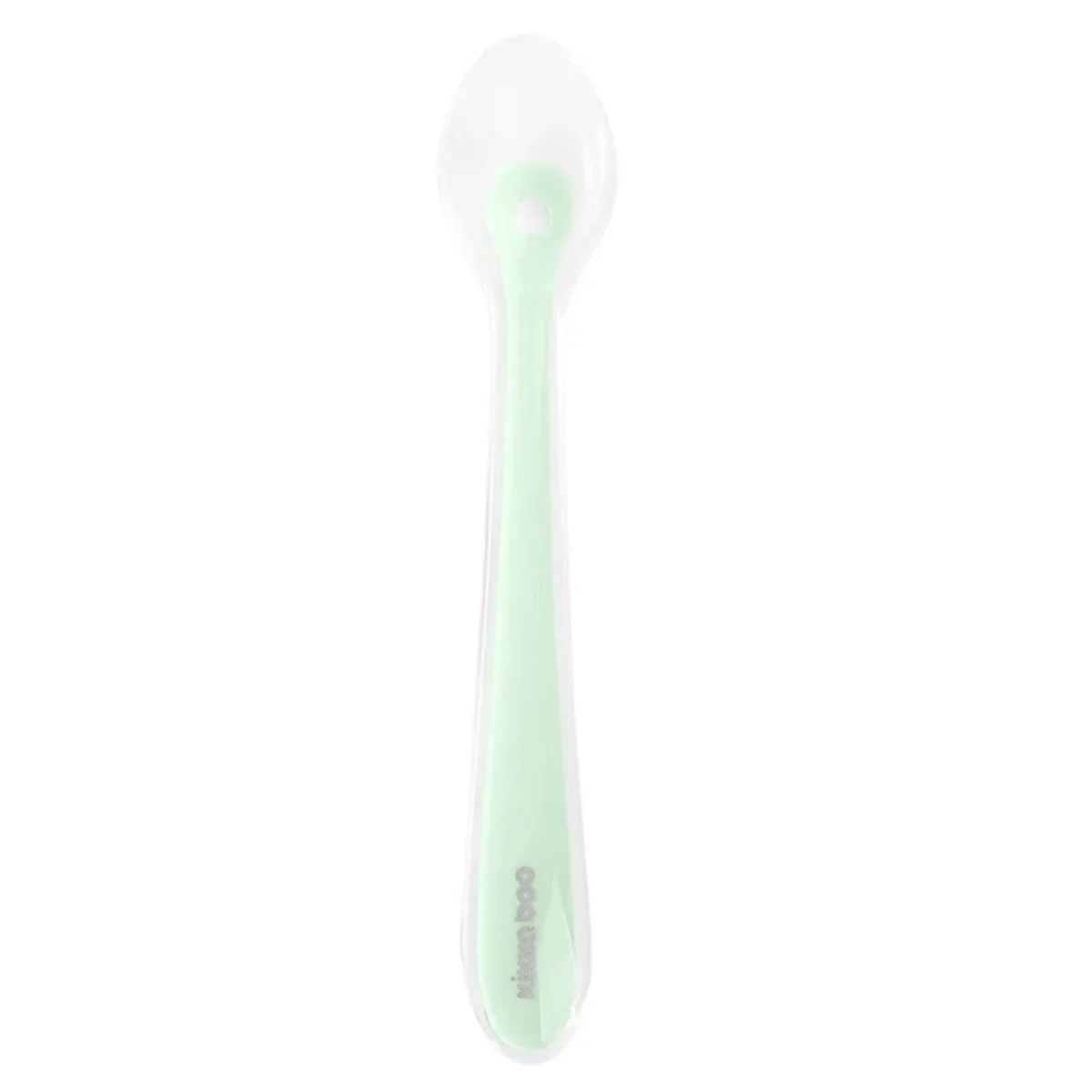 Cuchara De Silicon Con Estuche |  Menta Kikkaboo - Image 2