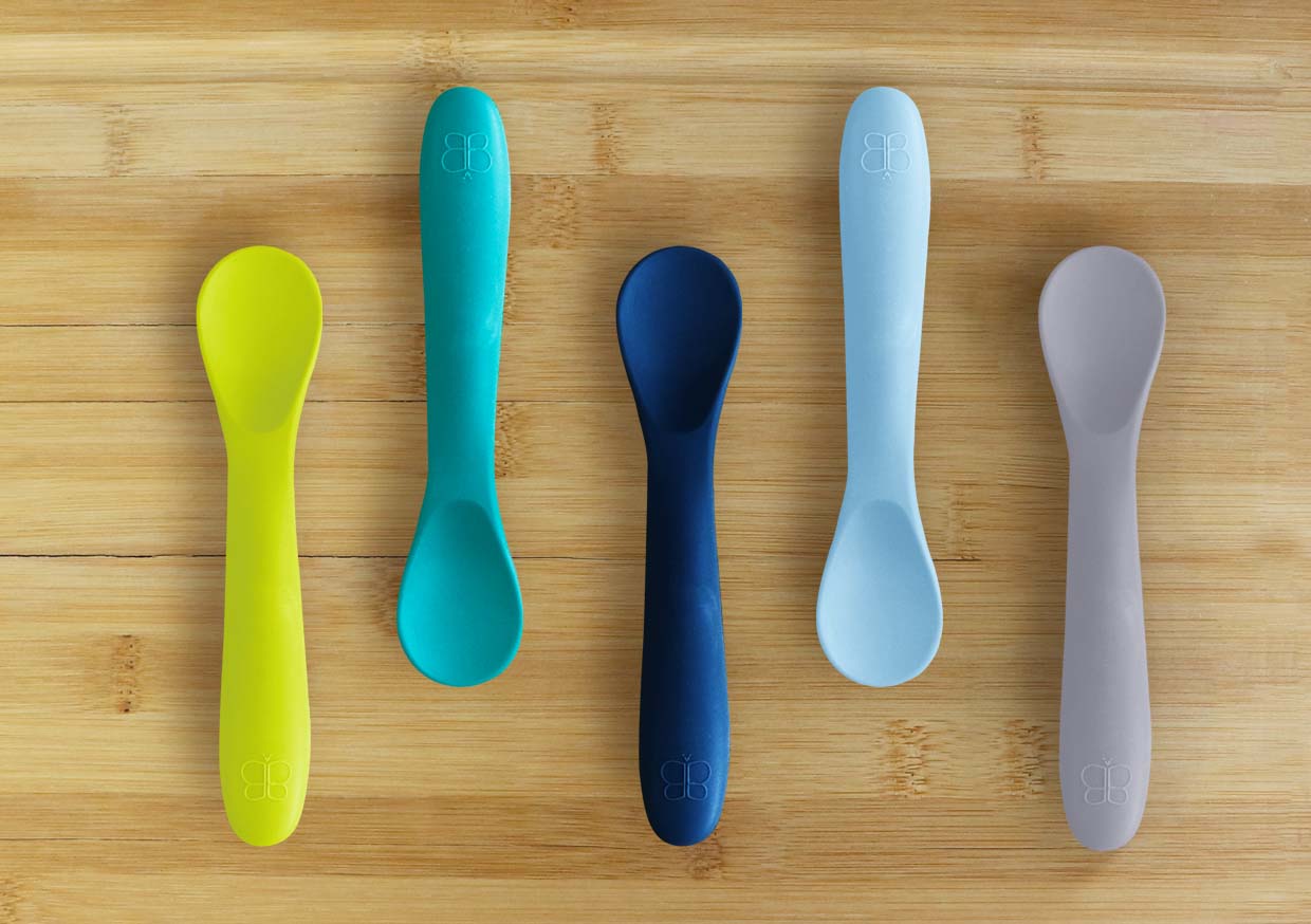 Cucharas de silicon blue x5 BBLüv - Image 2