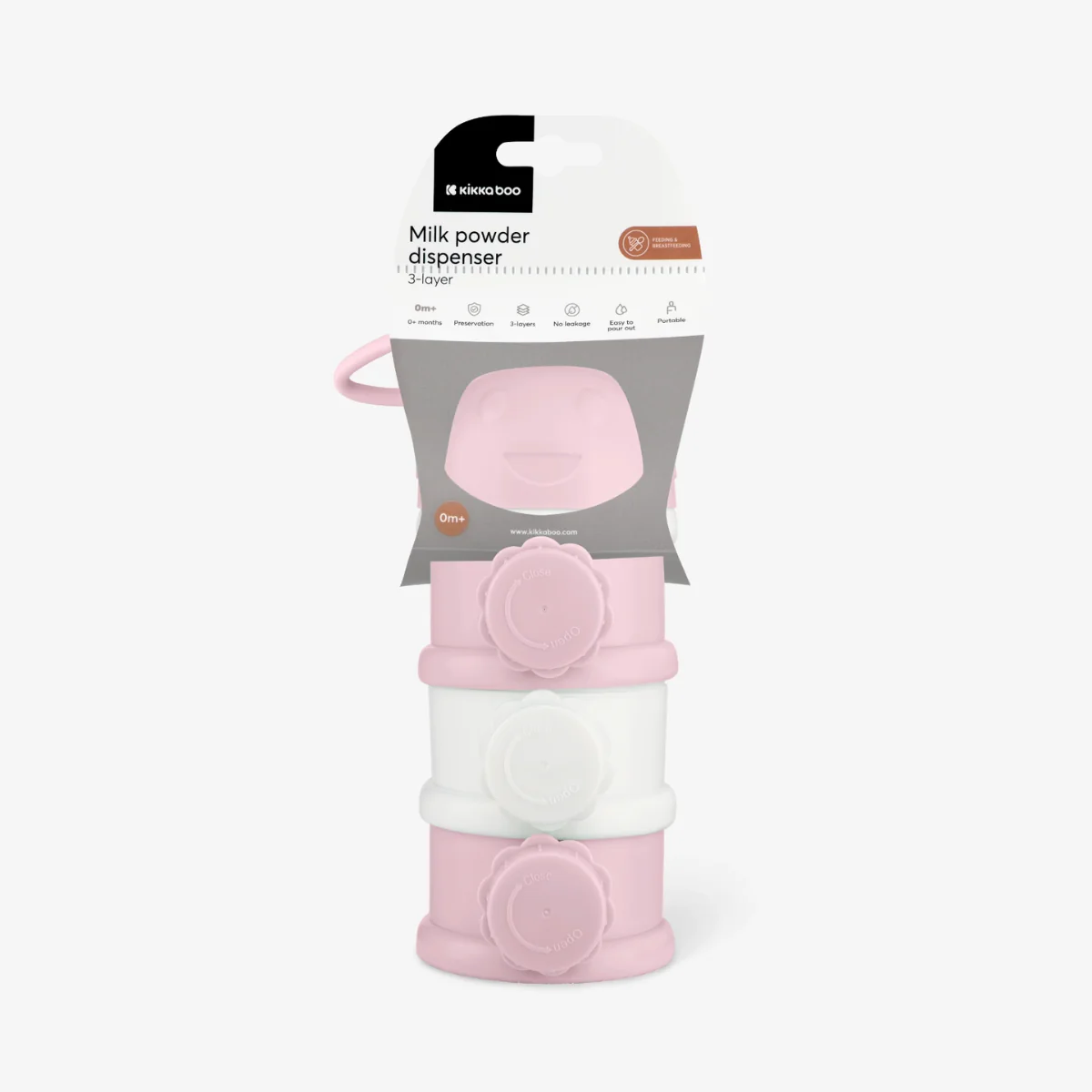 Dispensador De Formula De Niveles | Rosado Kikkaboo