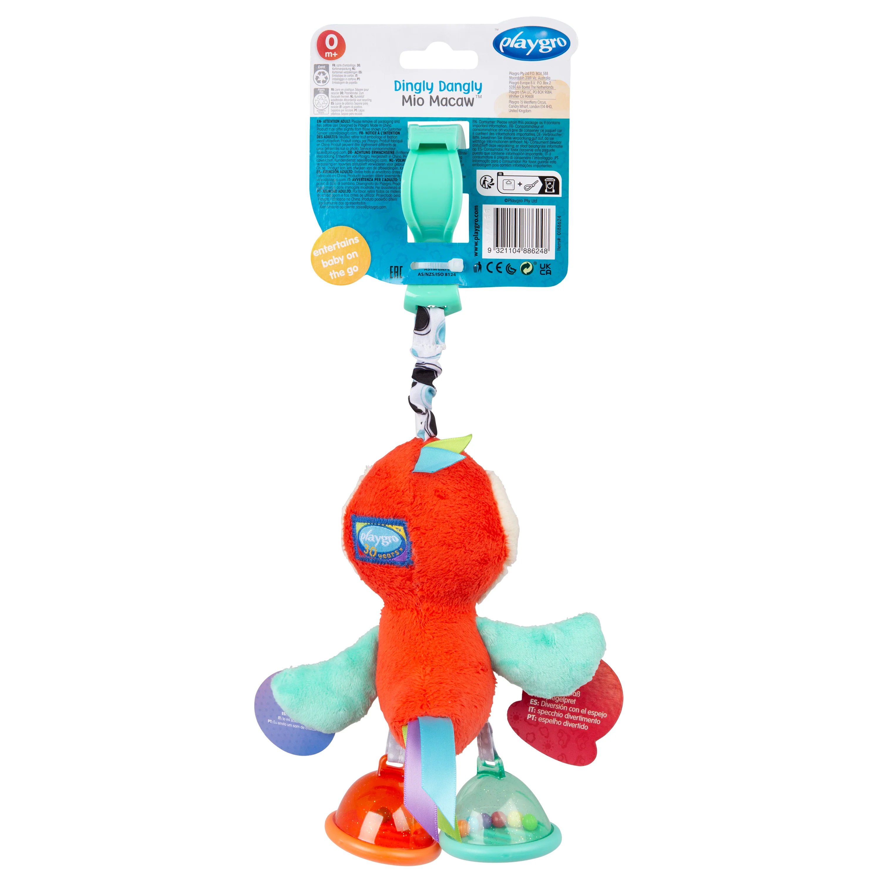 Entretenedor Guacamayo Playgro - Image 3