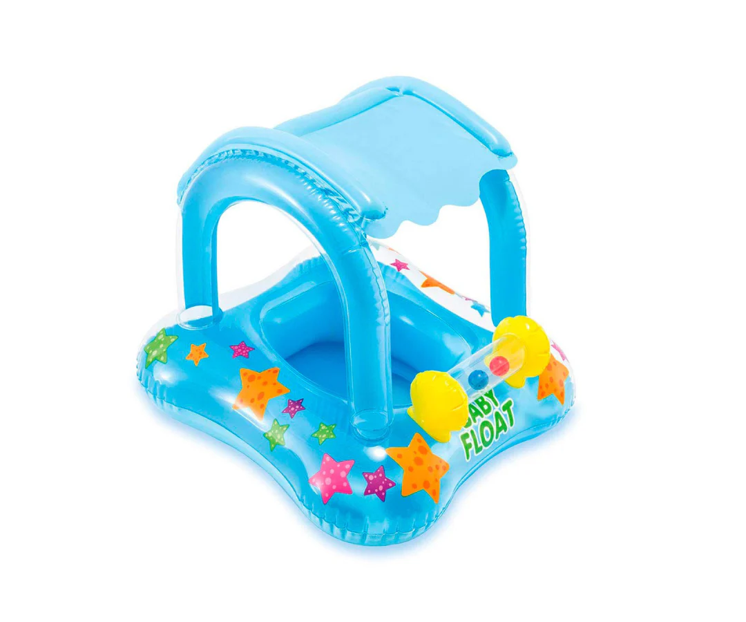 Flotador Tropical Shade Celeste Intex - Image 2
