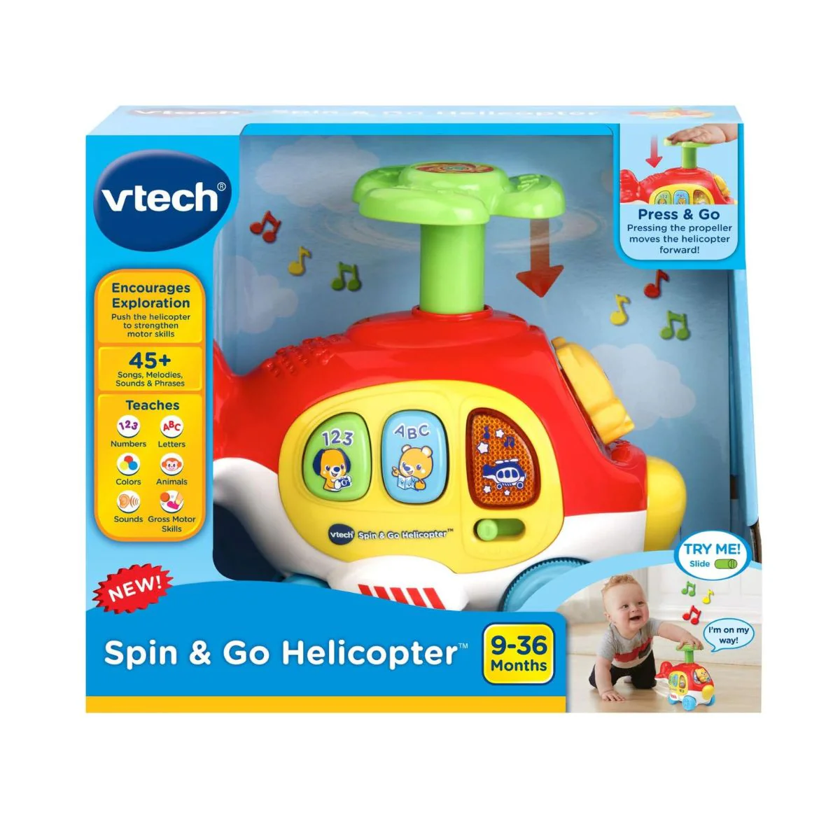 Helicóptero veloz pulso y rueda