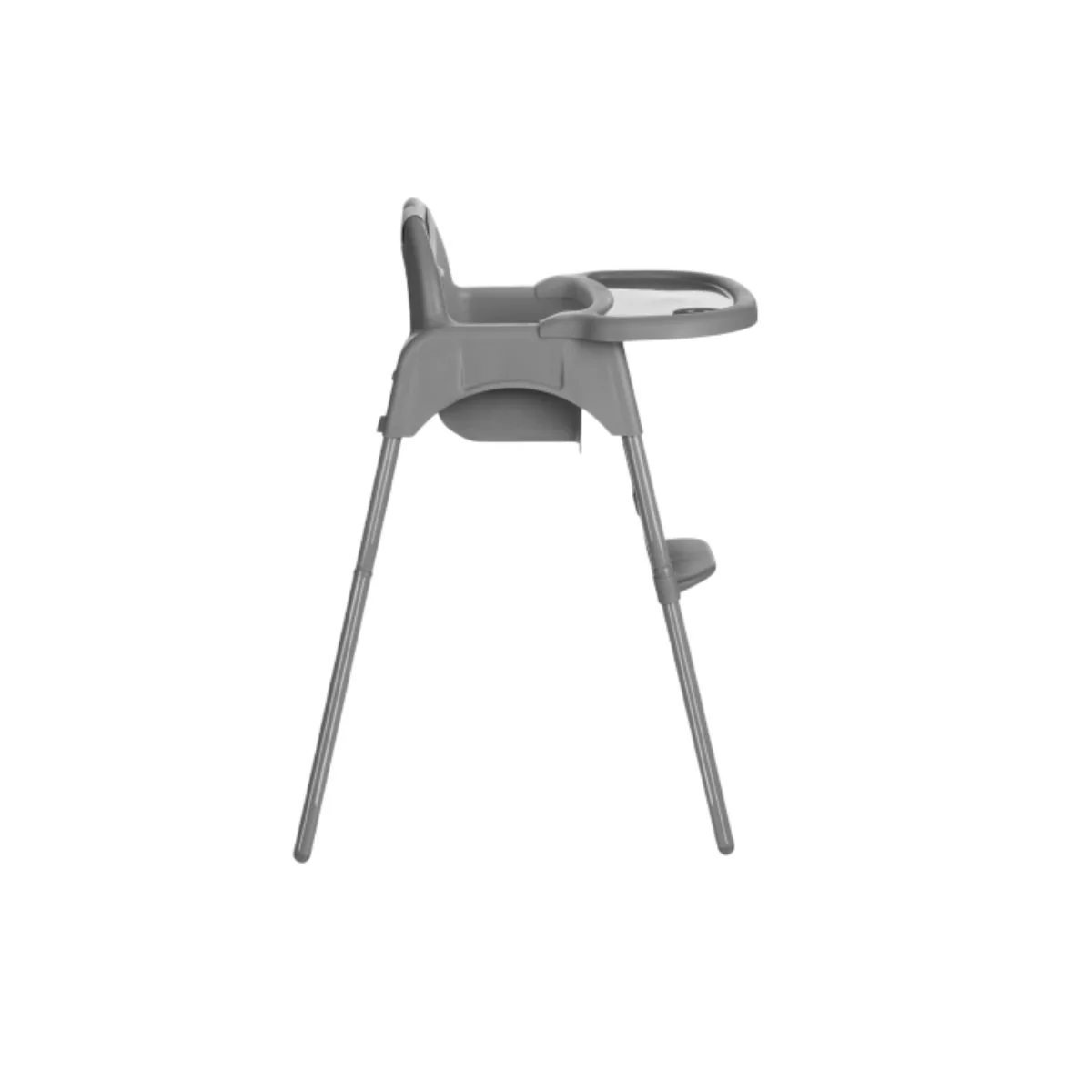 Silla de comer 2 en 1 Jammy | Grey Kikkaboo - Image 4