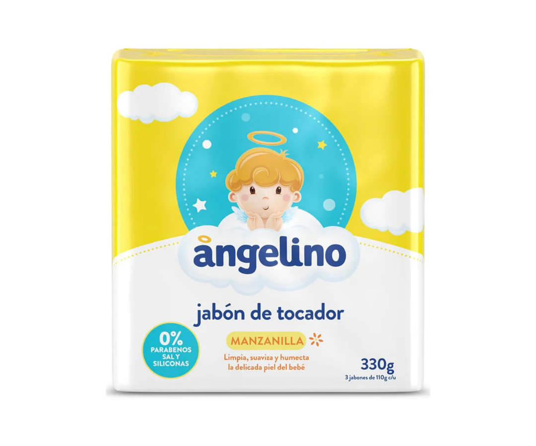 JABÓN TRIPACK 110GR ANGELINO