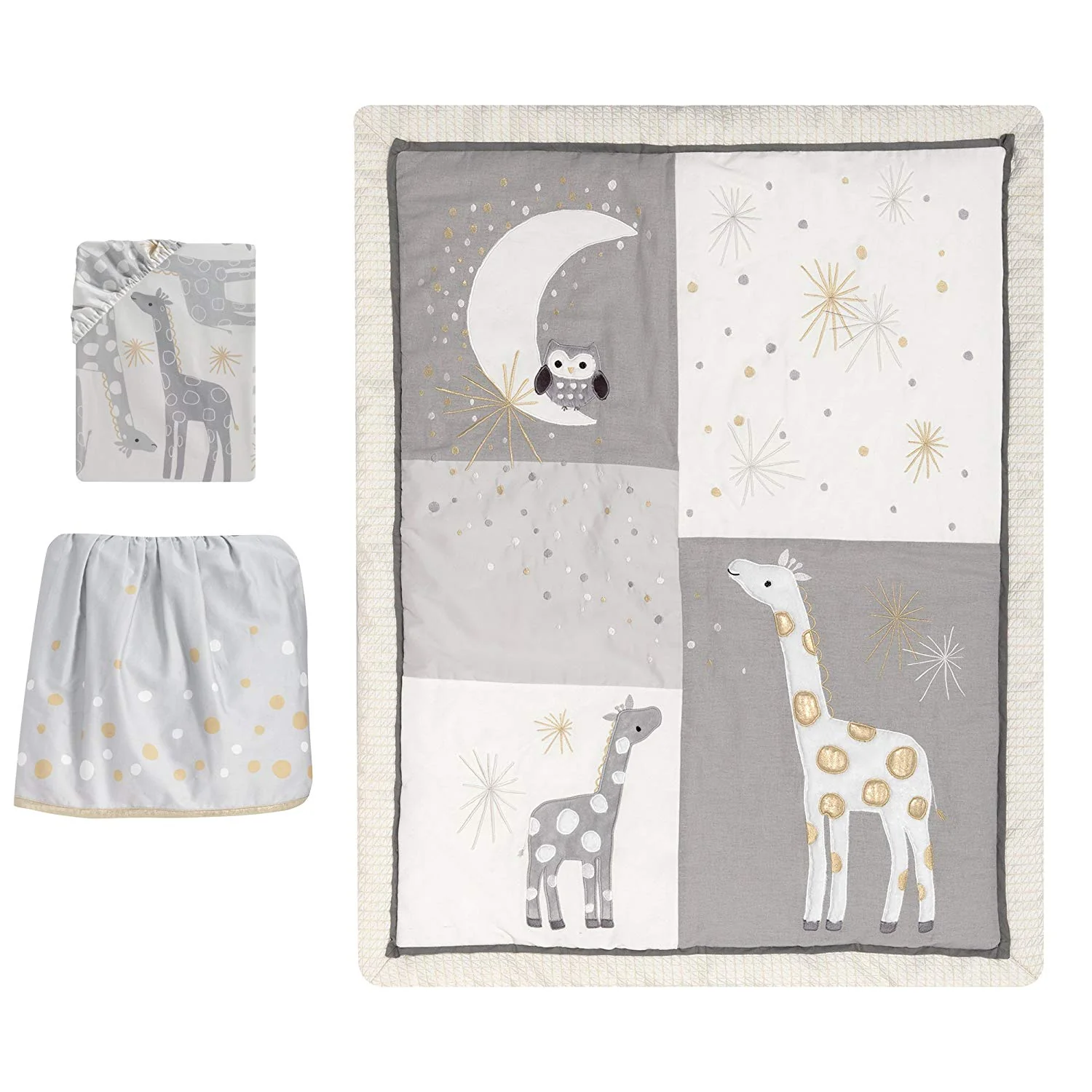 Juego De Cuna 3Pc Moon Beams Lambs Ivy