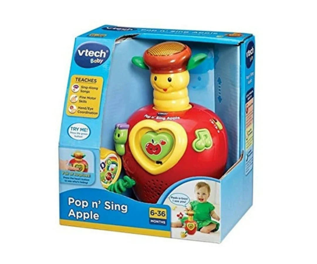 Juguete Gusanito Cucu Rojo Vtech