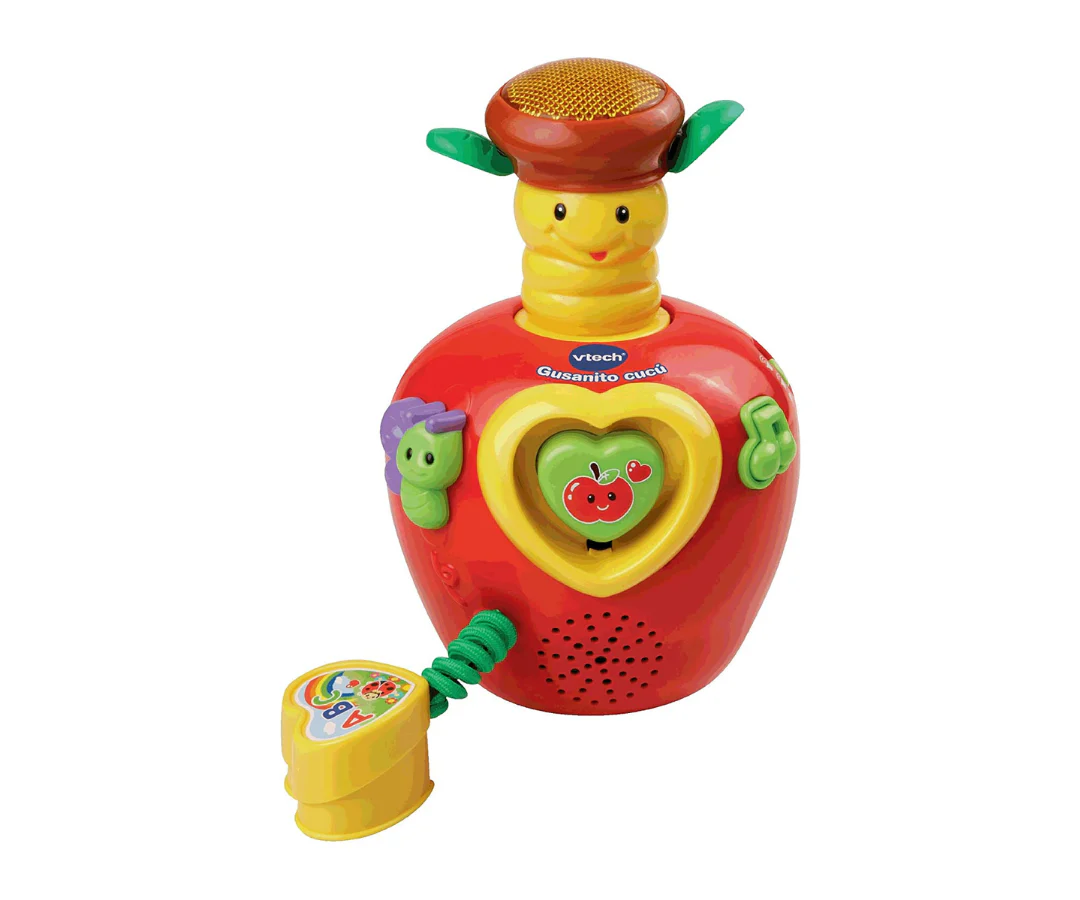 Juguete Gusanito Cucu Rojo Vtech - Image 2