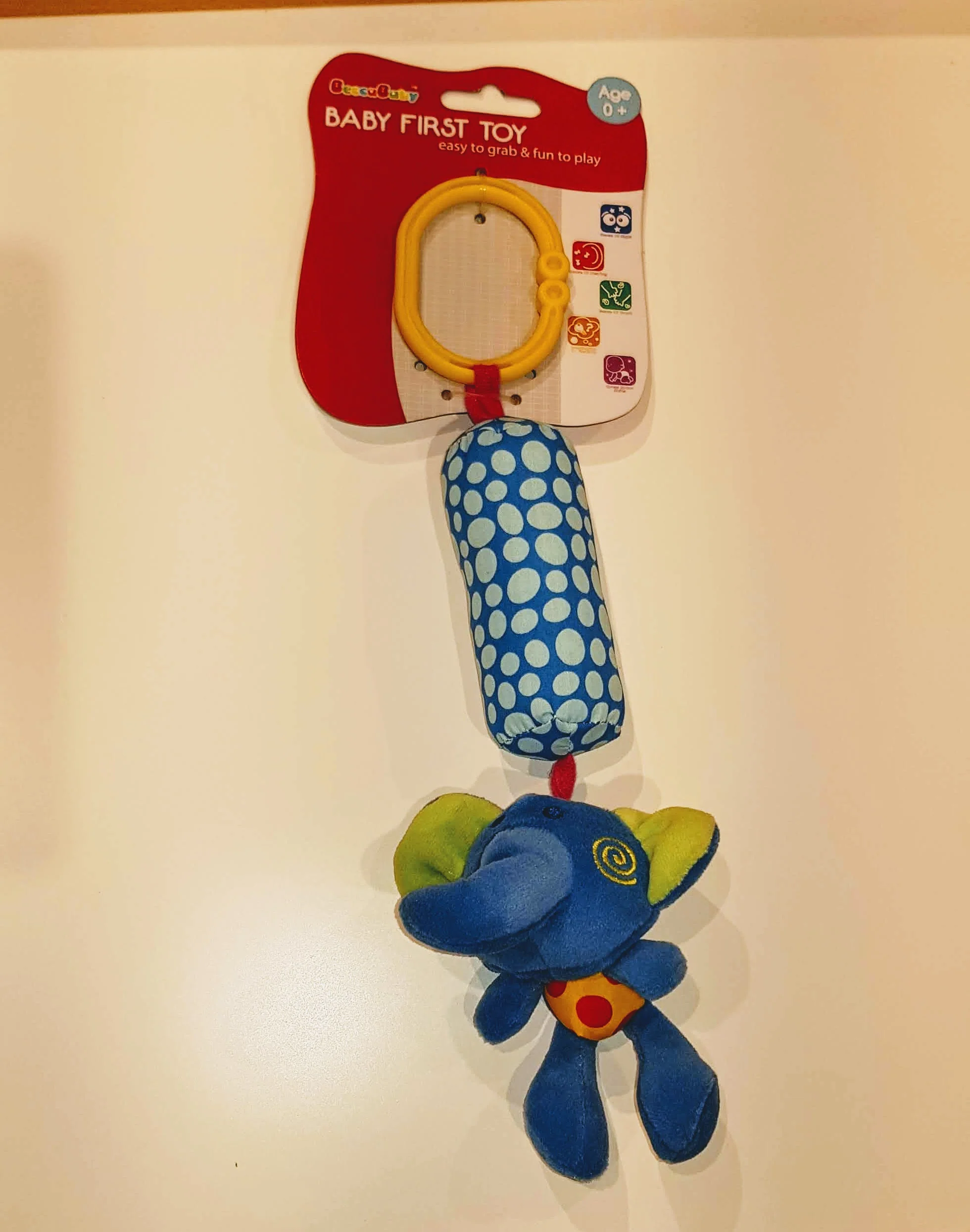 Juguete Sonajero Elefante Beccababy