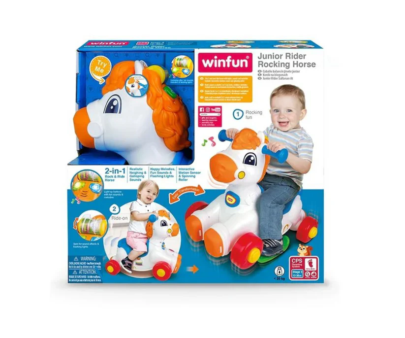 Junior Rider Rocking Horse Winfun - Image 2