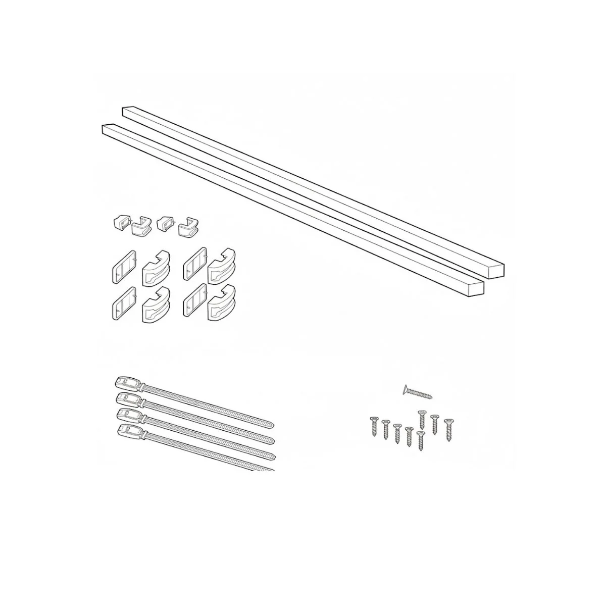 Kit Para Instalar Rejas De Seguridad En Pasamanos - Image 3