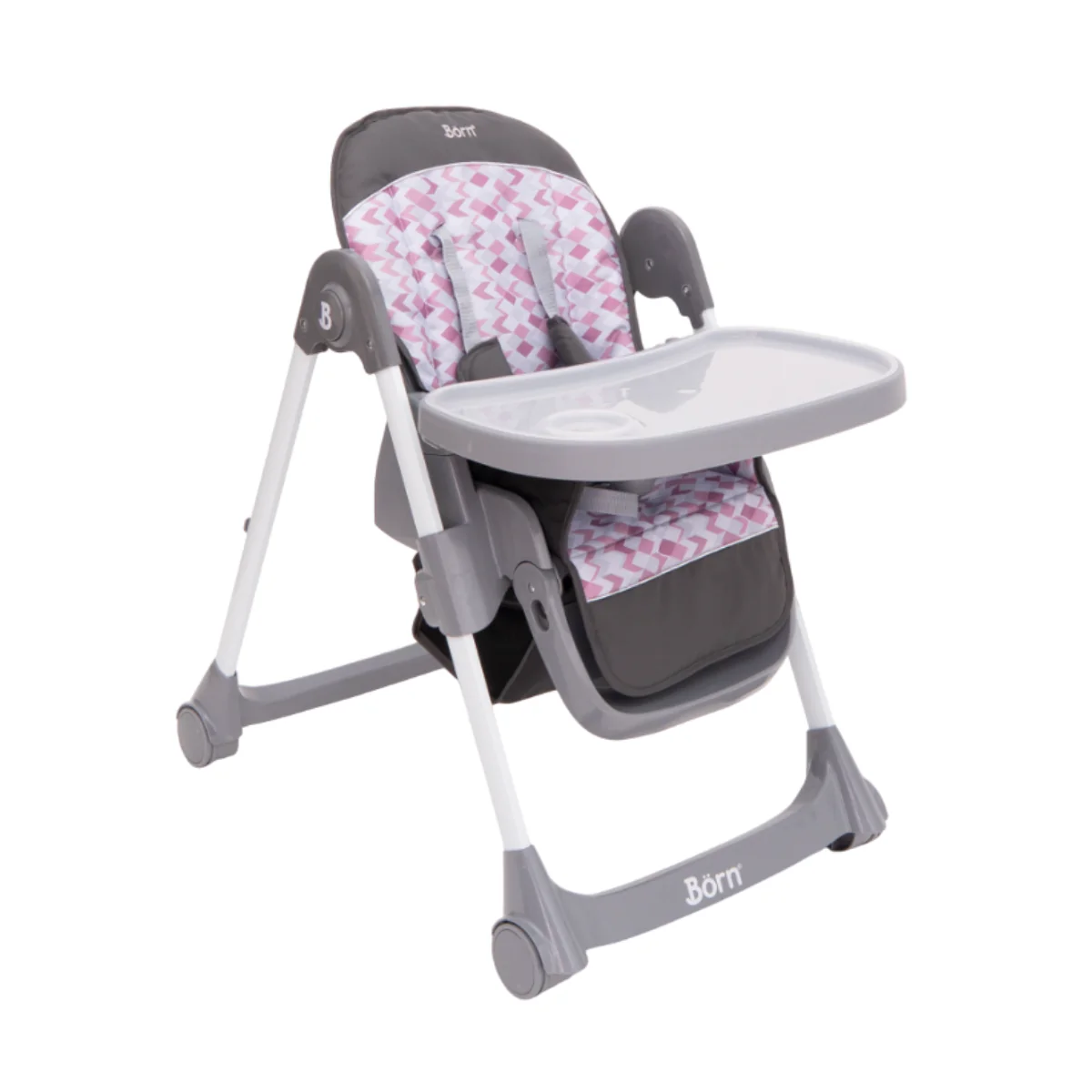 Kora Silla De Comer | Pink Print Born - Image 2