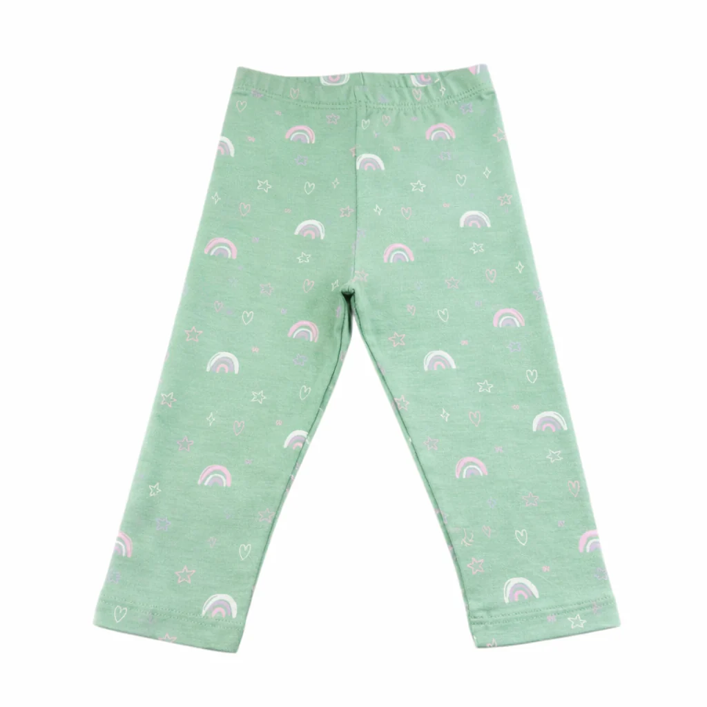 Legging En Licra | Verde B4baby