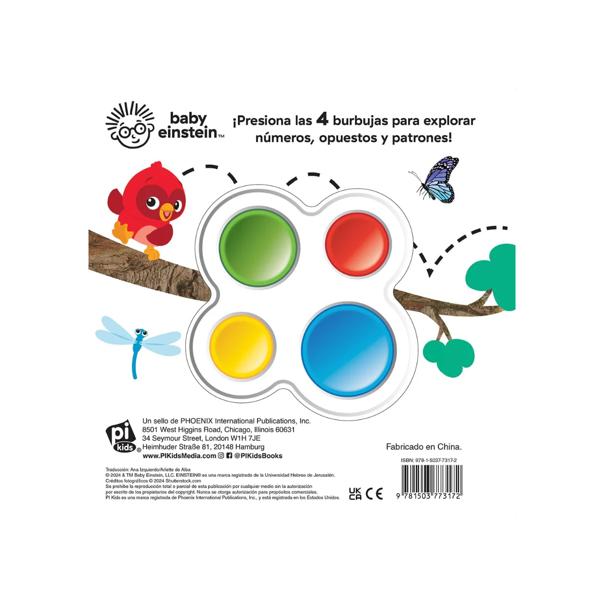 Libro Presiona y Salta Baby Einstein - Image 2