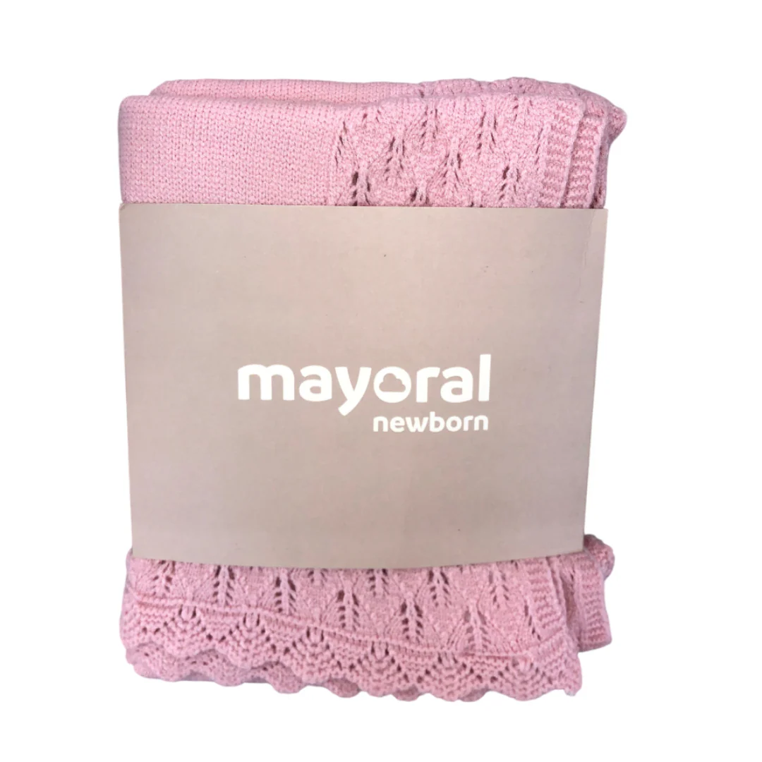 Manta Tejida | Rosado Mayoral