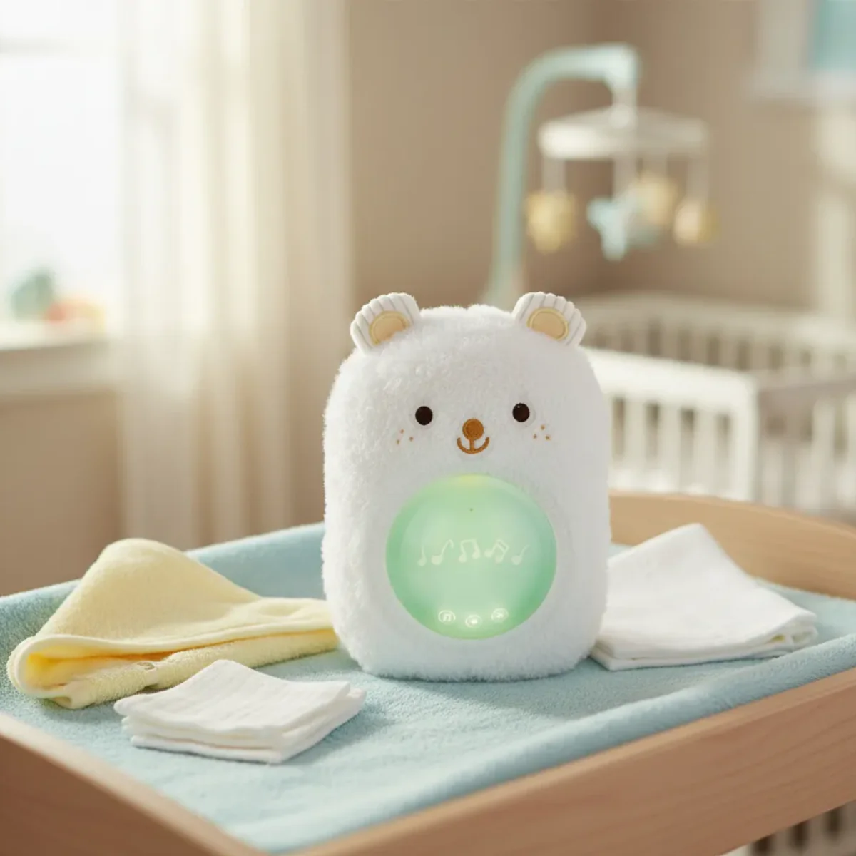 Peluche Musical Huggy Hape | Blanco - Image 2