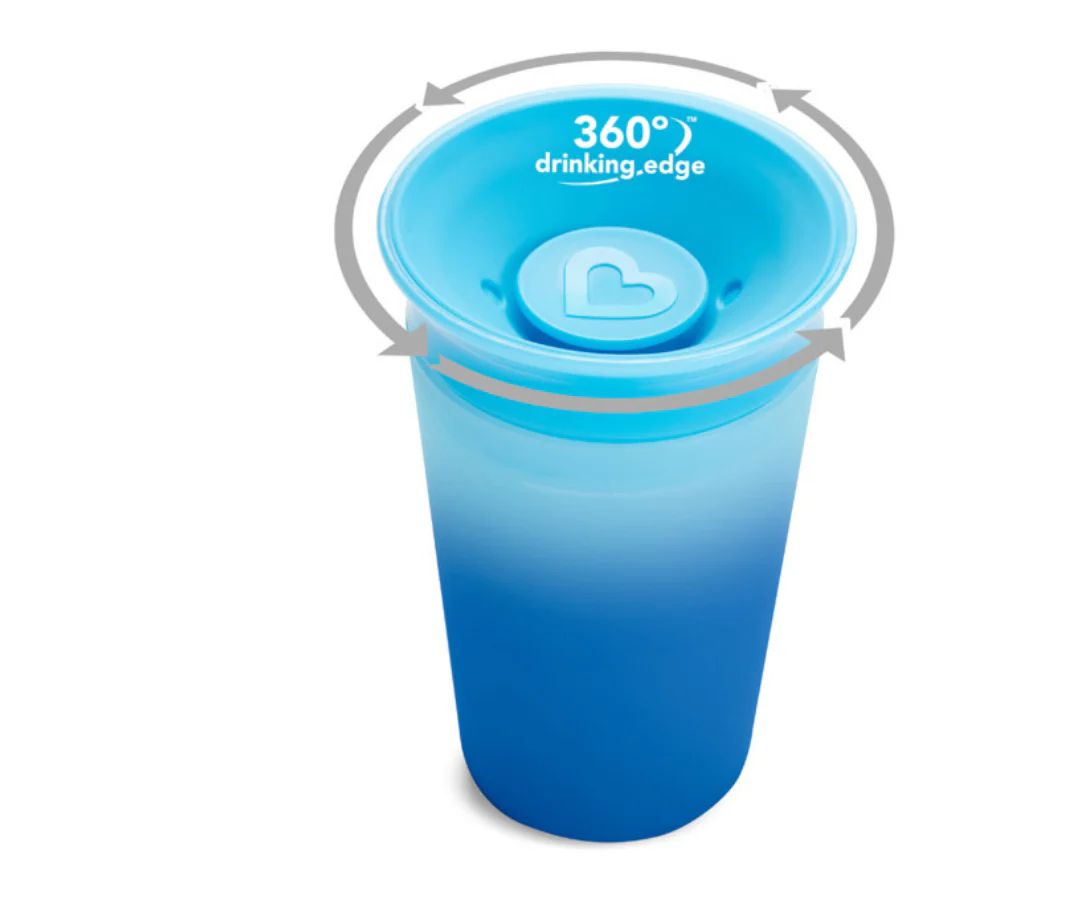 MIRACLE 360 TAZA CAMBIA DE COLOR SIPPY 9 OZ-AZUL MUNCHKIN - Image 4