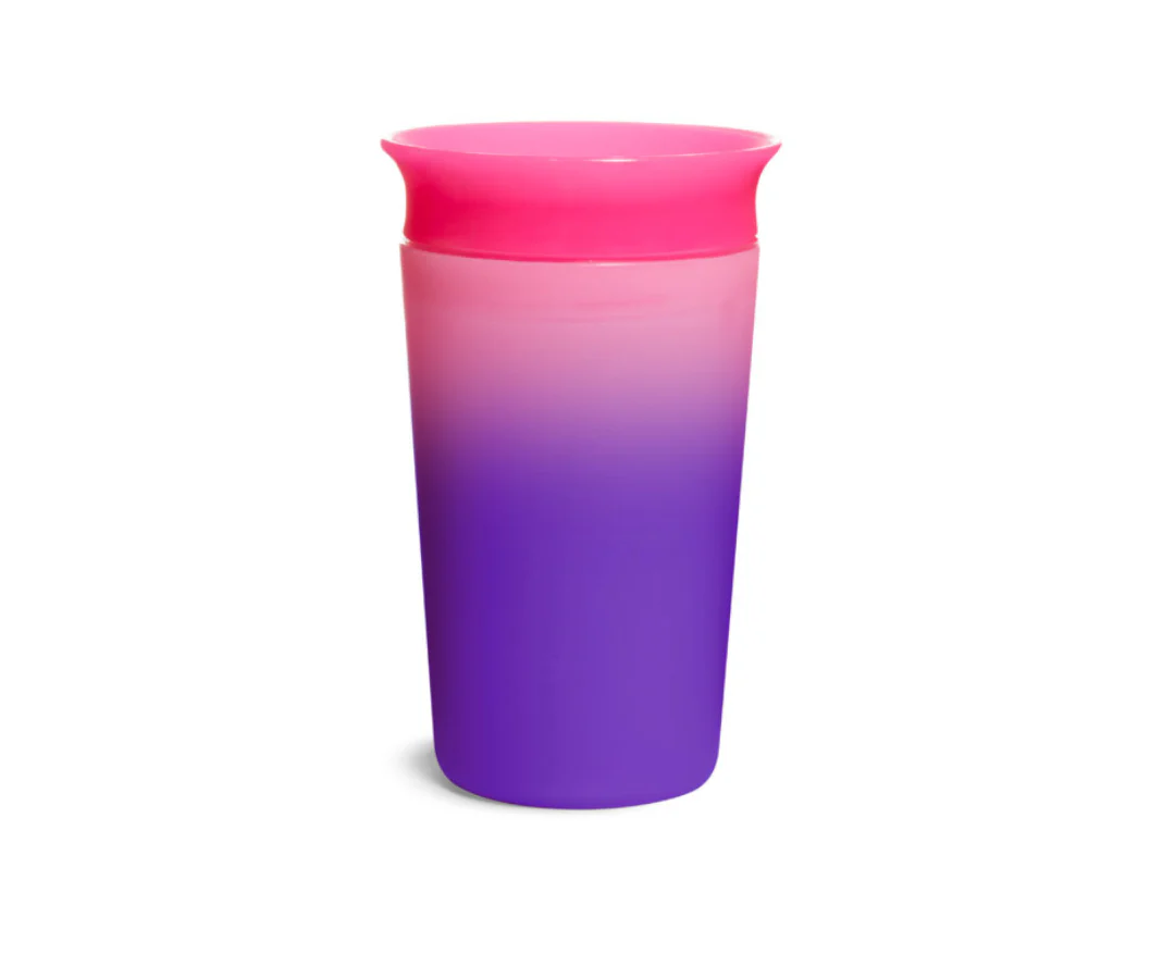 MIRACLE 360 TAZA CAMBIA DE COLOR SIPPY 9 OZ- ROSA MUNCHKIN - Image 3