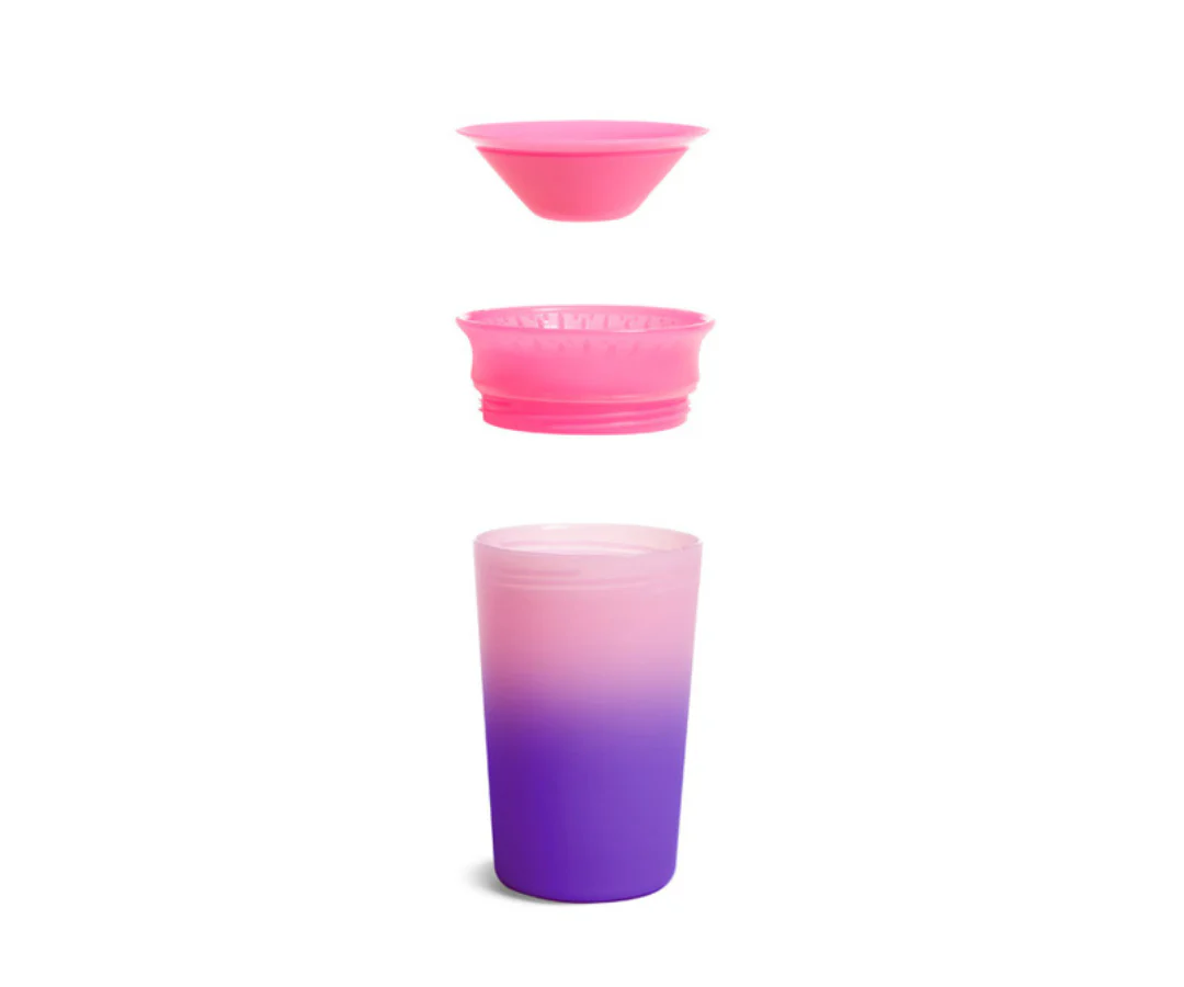 MIRACLE 360 TAZA CAMBIA DE COLOR SIPPY 9 OZ- ROSA MUNCHKIN - Image 6