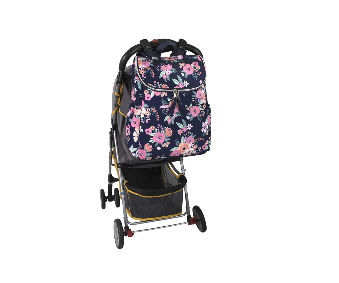Mochila Pañalera Flores - Image 4