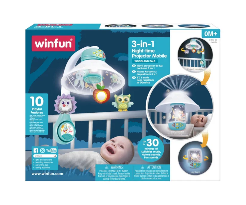 Móvil 3 En 1 Night - Time Winfun - Image 2