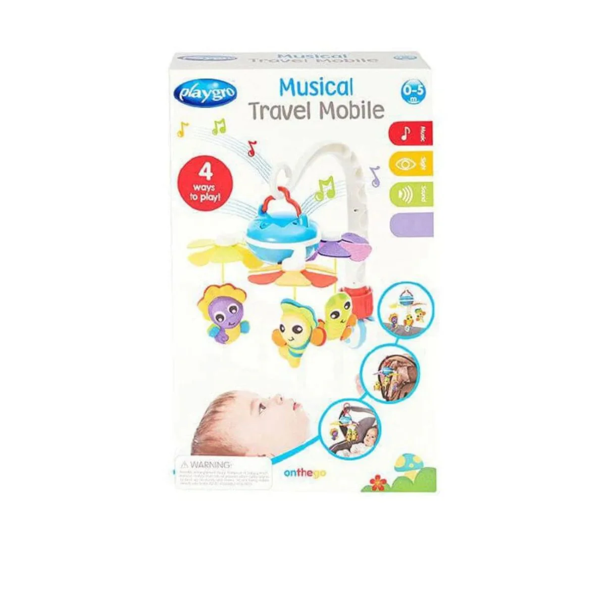 Móvil Musical Portátil Pefresh Playgro