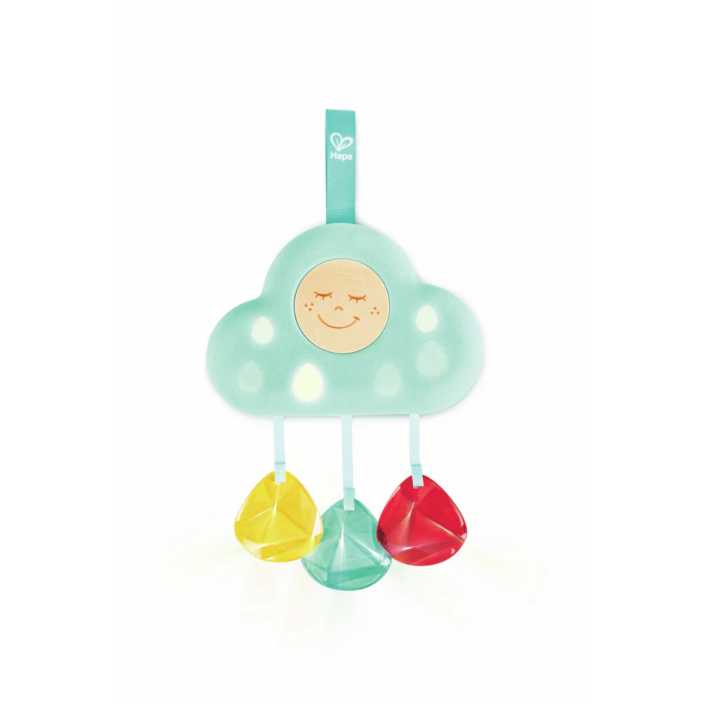 Móvil nube musical con luz